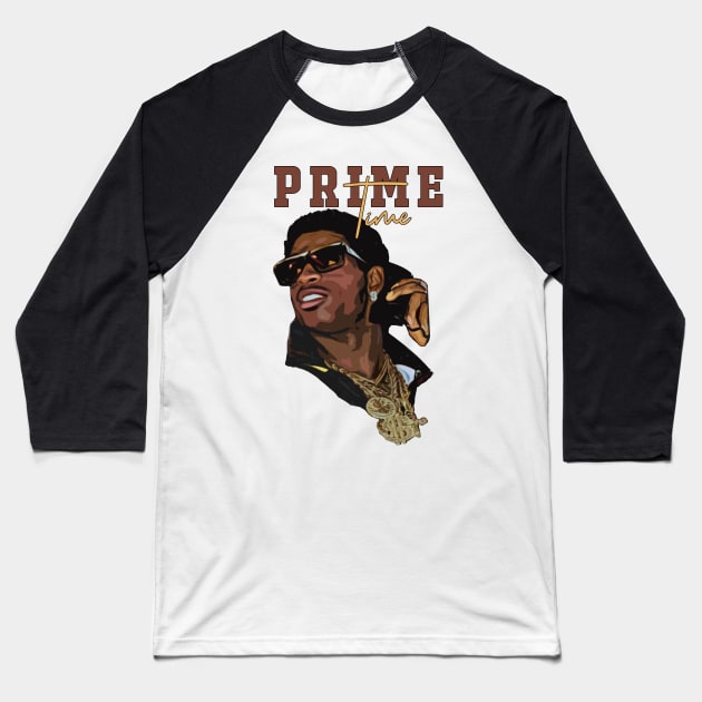 Deion Sanders :: Prime Time Baseball T-Shirt by ShionTji